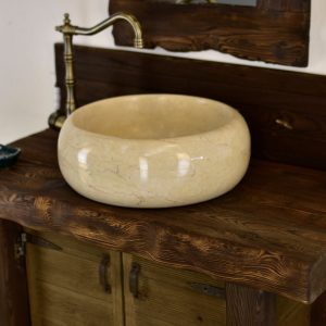 Marble Stone, Handmade, Bathroom Sink Vanity, Marble Bowl, Bowl Sink, Stone Vessel Sink, Kitchen Sink, Irregular Shape Marble Stone