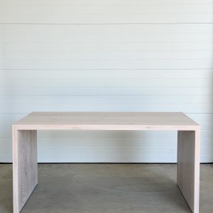 Modern Dining Table | Dining Table | Waterfall Dining Table | Kitchen Table | White Dining Table | Black Dining Table