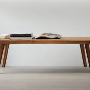 Rectangle Solid Wood Coffee Table, Traditional Coffee Table, Hardwood Coffe Table, Modern Wood Table