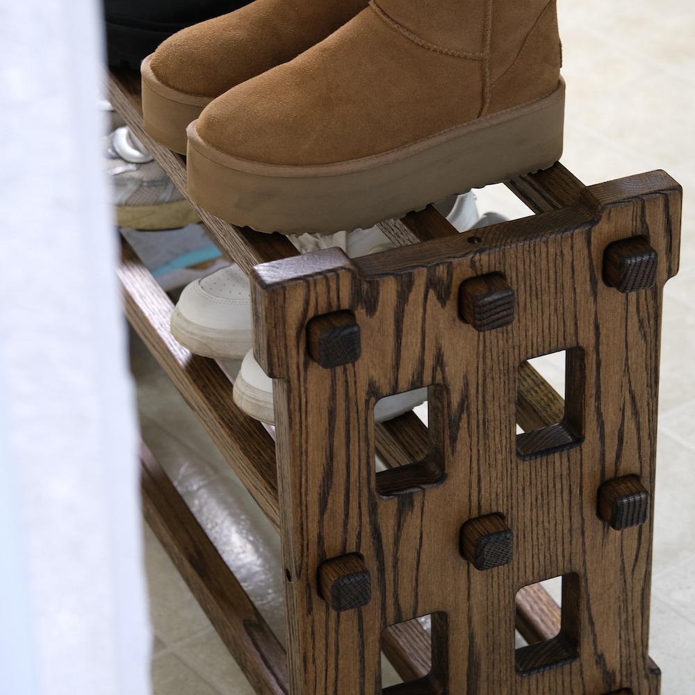 Customized Entryway Shoe Rack - Perfect Housewarming Gift Space Saver entryway shoe rack, small shoe rack, Storage Organization, Gift Ideas - Image 8