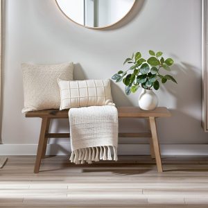 Solid Oak Entryway Bench, Handmade Rustic Farmhouse Bench, Reclaimed Wood Patio Furniture, Wooden Hallway Seating, Gift for Her/Woman