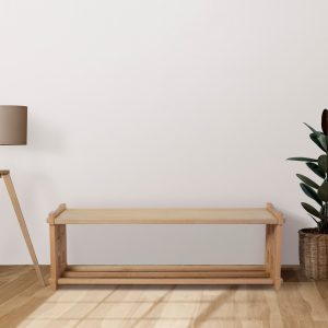 Shoes Bench Shoe Rack Bench Entryway Shoe Rack Storage Bench with Shelf Solid Wood Bench Oak Shoe Bench, Custom Gift