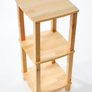 With Duplicable Shelf,Kitchen Room,Living Room,Office Wood Bookshelf,Shelving Unit, Bookshelf,Pine Solid Wood,FORHAPPYHOMES Furniture