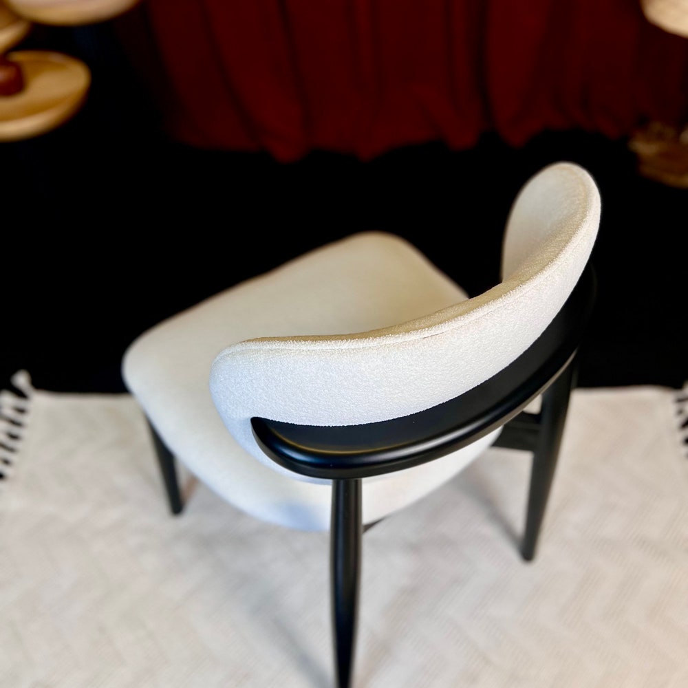 Contemporary Dining Chair, Wide Dining Chair, Modern Dining Chair, Comfortable Dining Chair, Wooden Dining Chair - Image 5