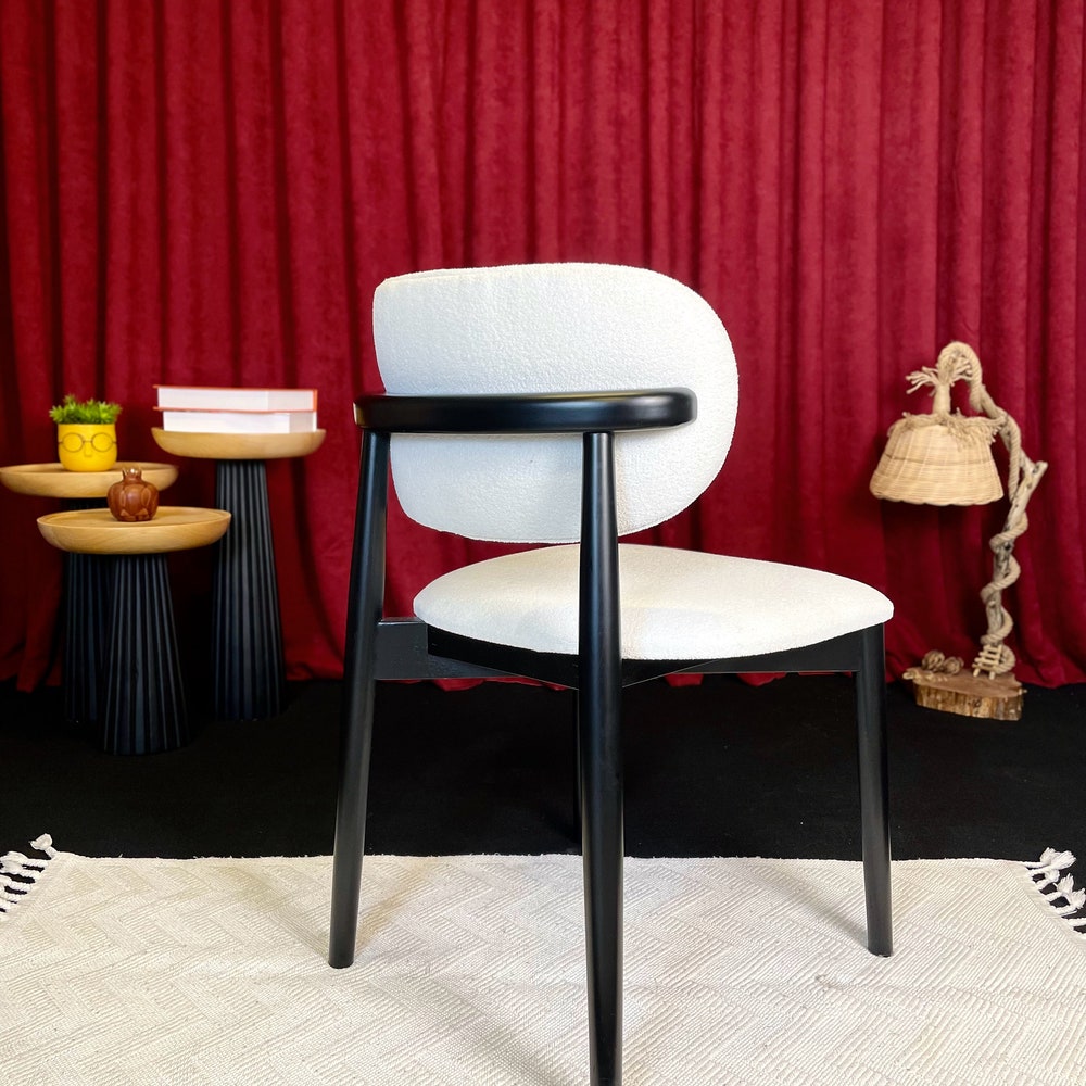 Contemporary Dining Chair, Wide Dining Chair, Modern Dining Chair, Comfortable Dining Chair, Wooden Dining Chair - Image 7