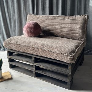 Corduroy pallet pillowcase with a filling pillow | Floor cushion | Pillows for Loft furniture | Window Seat |  Floor sofa | Custom sizes |