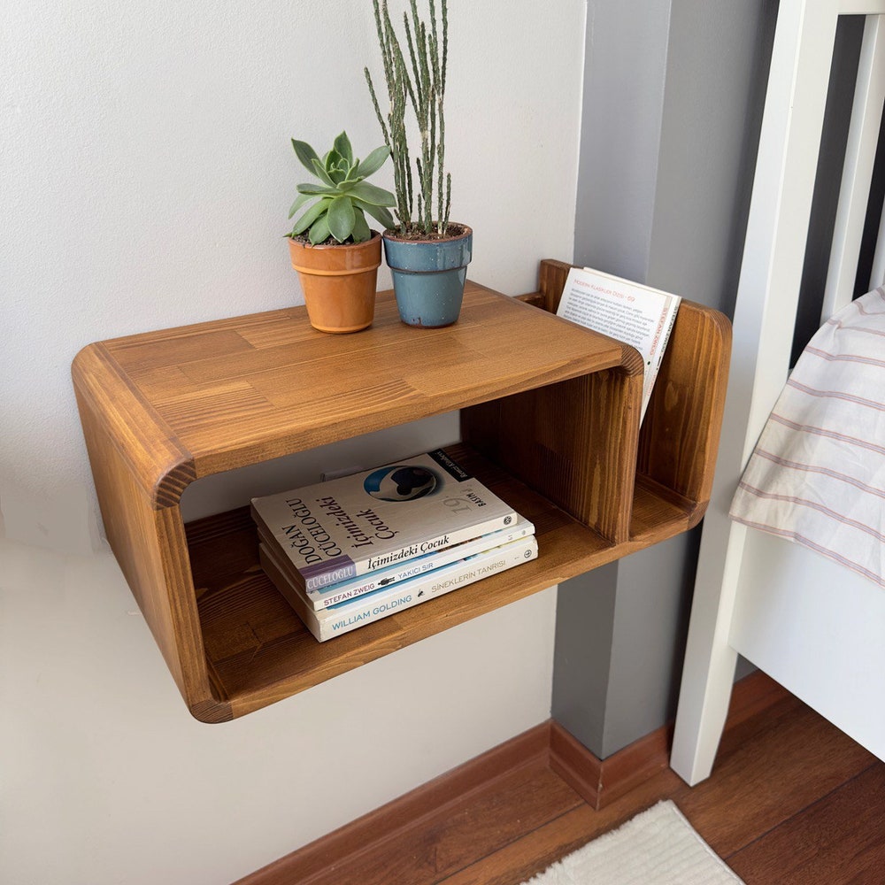 Drawer nightstand,Free shipping,Floating Nightstand,Wall nightstand - Image 7