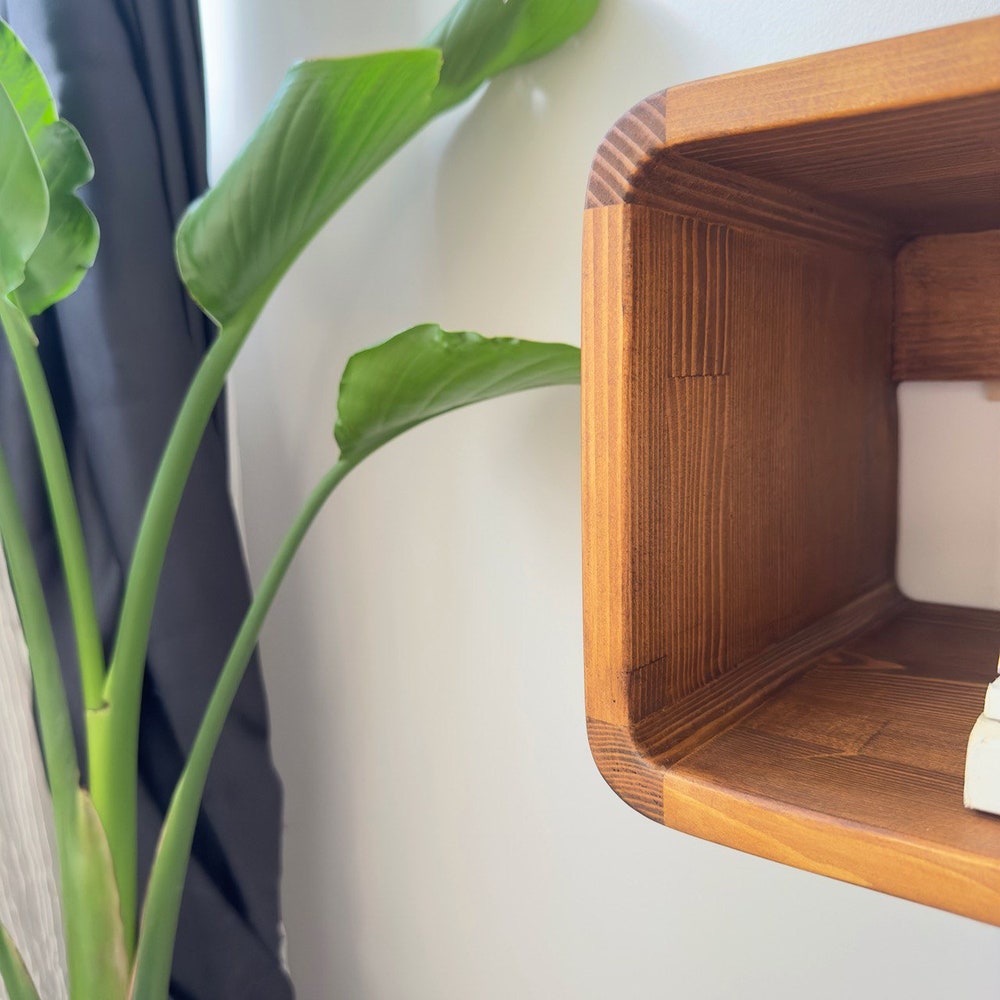 Drawer nightstand,Free shipping,Floating Nightstand,Wall nightstand - Image 9