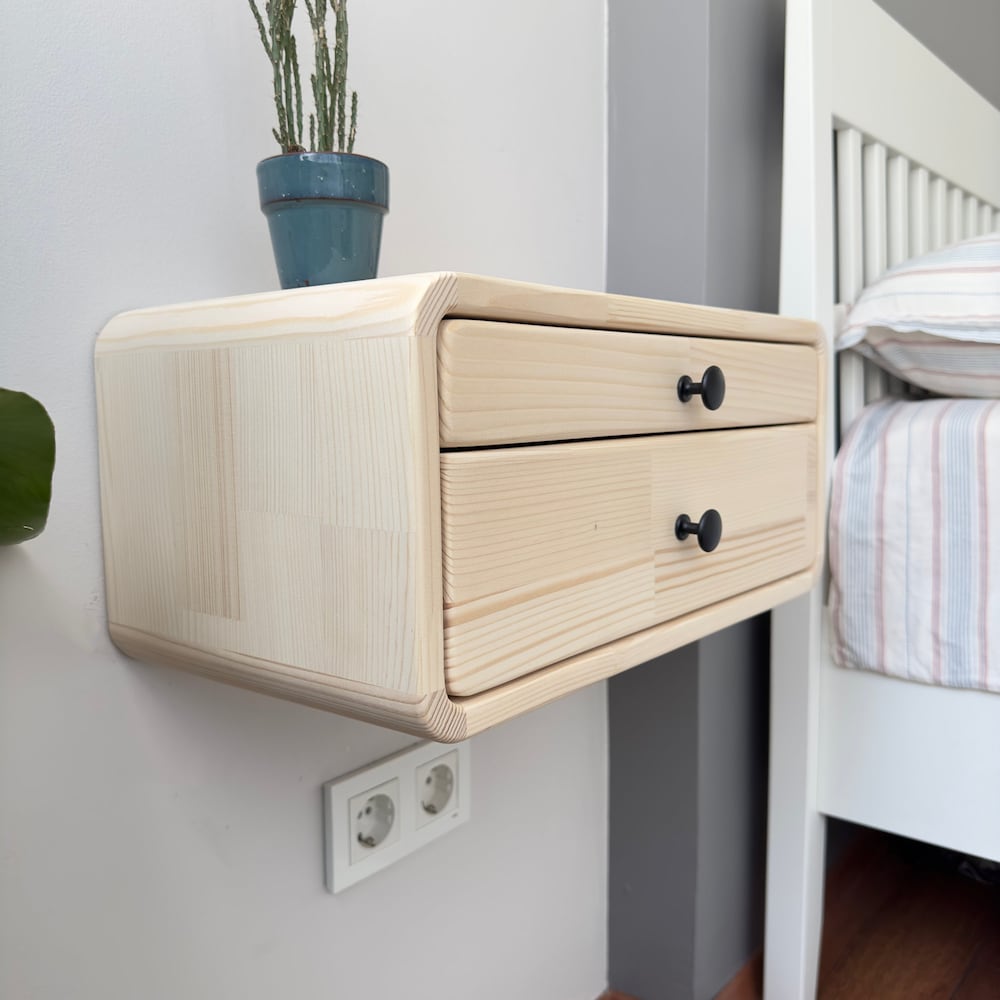 Drawer nightstand,Free shipping,Floating Nightstand,Wall nightstand - Image 6