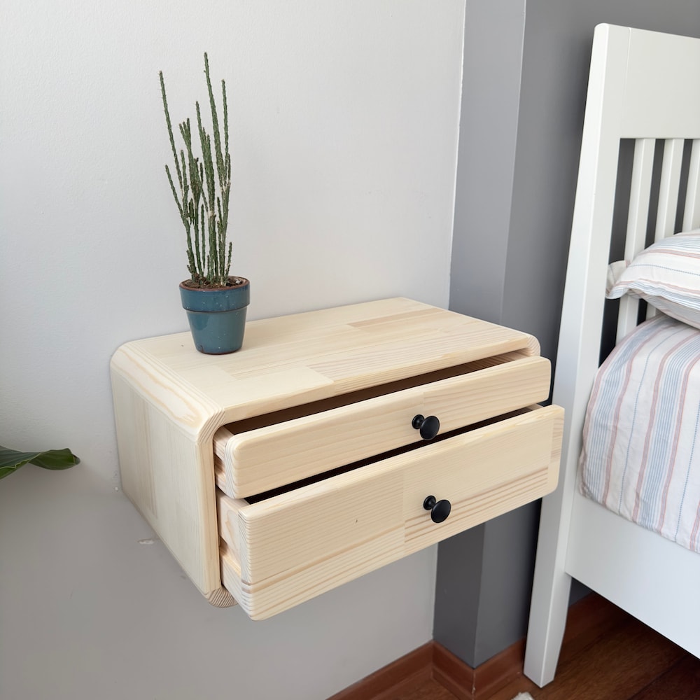 Drawer nightstand,Free shipping,Floating Nightstand,Wall nightstand - Image 8