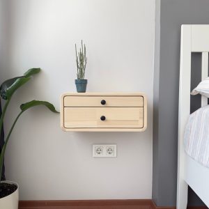 Drawer nightstand,Free shipping,Floating Nightstand,Wall nightstand