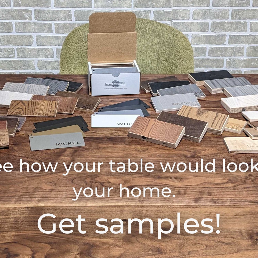 Dining Table w Leaf, Expandable Wood Table, Rectangle Parsons Table Expands to Become Square Dining Table, Unique Expandable Dining Tables - Image 7