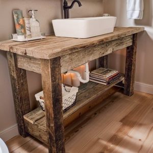 Custom Rustic Wood Console Table - Farmhouse Entryway Furniture - Handcrafted Mothersday Gift, Reclaimed Wooden Entry Table, Gift for Mom