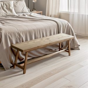 Handcrafted End of Bed Bench in Queen or King Size - Bedroom Elegance and Comfort, Gift for Her/Woman