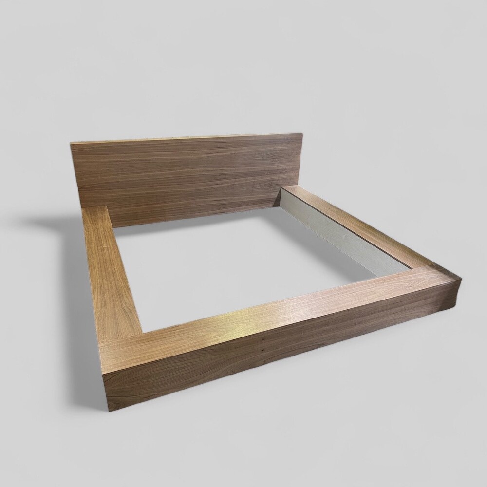 Wooden Bed Frame for Farmhouse Decor - The "Mikka" Adjustable Base Queen Bed Frame - Handmade Furniture for Housewarming Gift - Bed Frames - Image 11