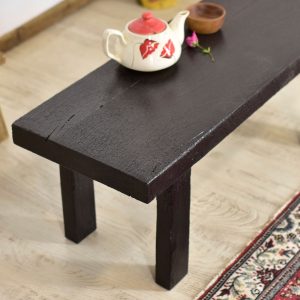 Yakisugi side table  Sugi Ban Japanese furniture  Coffee Table Handmade Live Edge Side Table Wood Rustic Mid-Century Farmhouse Furniture