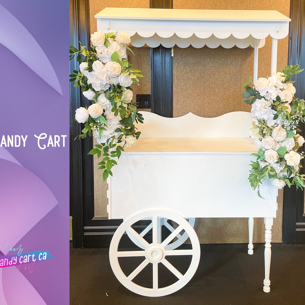 Sweet Cart, Candy Cart, Cake stand, mini Bar, Party Decorations, Wedding decor, Dessert Bar, Wedding gifts