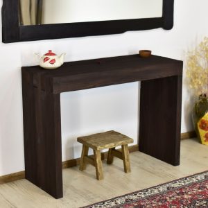 Rustic dresser table console table Sugi ban is handcrafted with wood culture Japanese traditional wood Hallway furniture entryway live