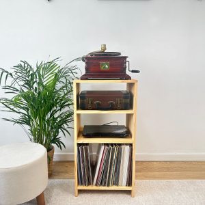 Record Player Stand, Record Player Cabinet, Turntable Stand, Vinyl End Table