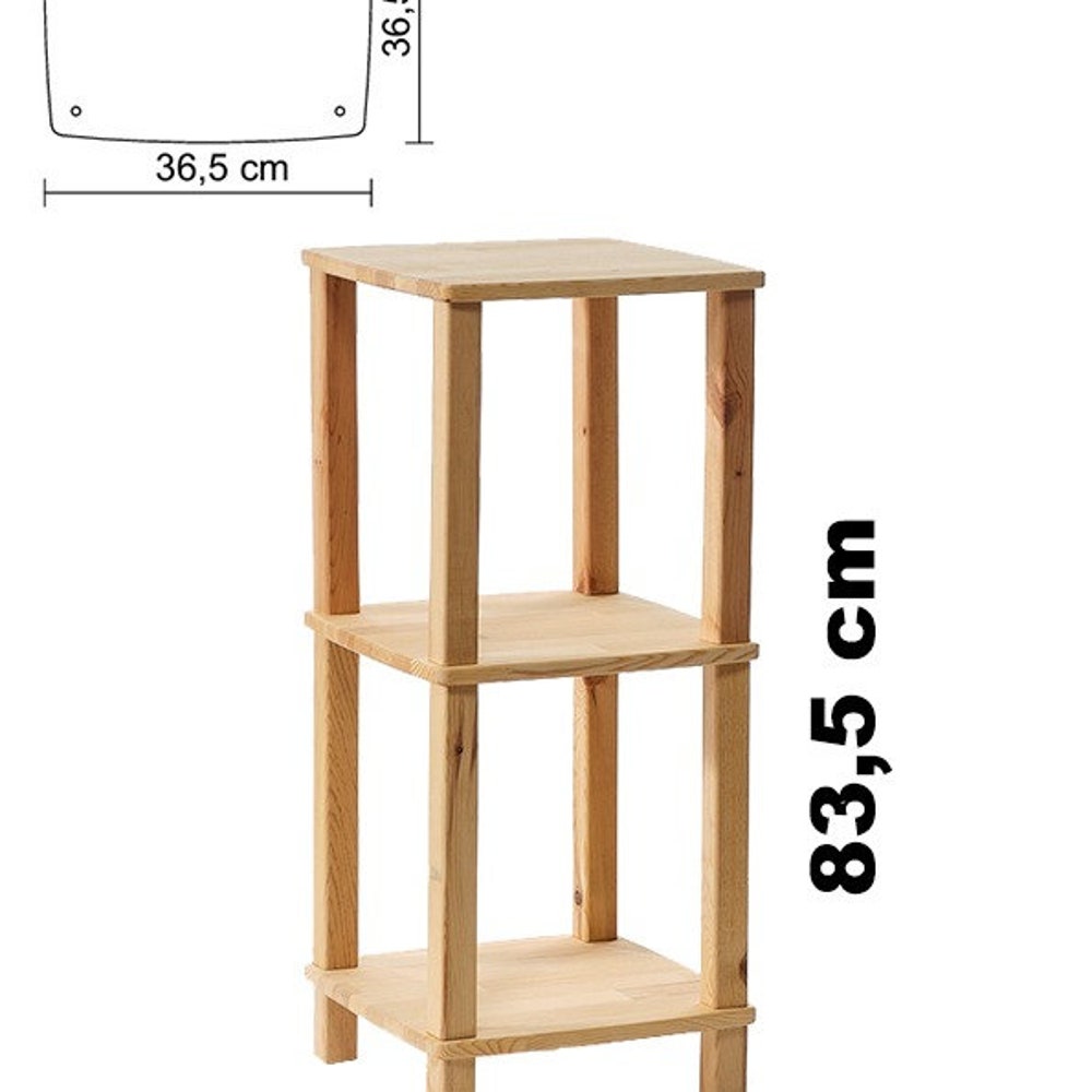 With Duplicable Shelf,Living Room,Office Wood Bookshelf,Shelving Unit,Multi-purpose shelf,Pine Solid Wood,FORHAPPYHOMES Furniture - Image 9
