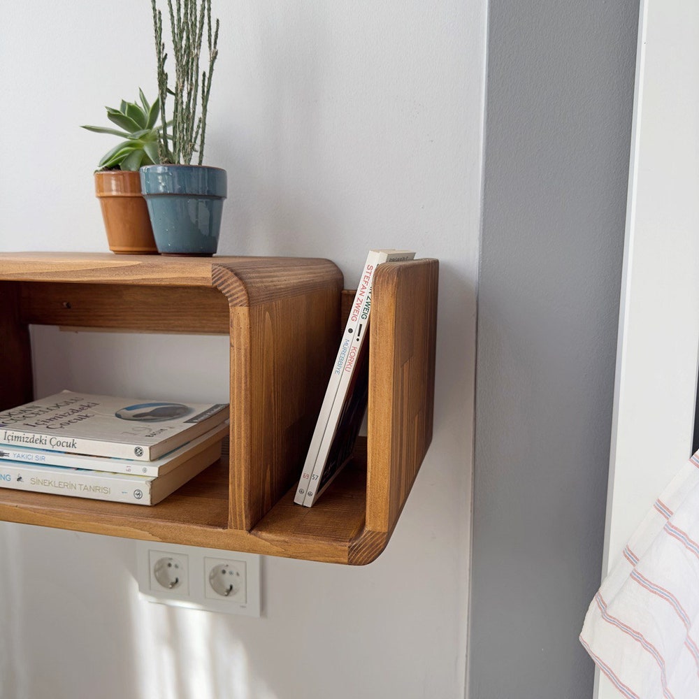 Drawer nightstand,Free shipping,Floating Nightstand,Wall nightstand - Image 6