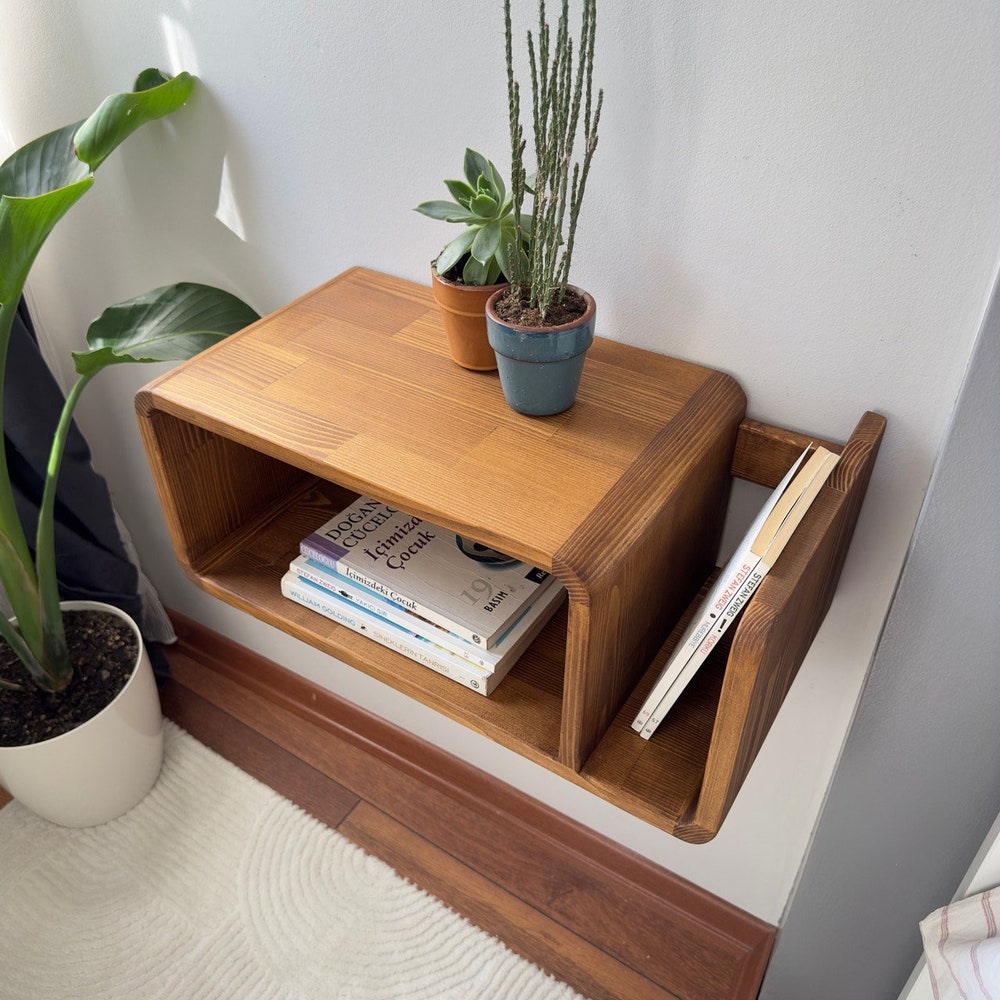 Drawer nightstand,Free shipping,Floating Nightstand,Wall nightstand - Image 3