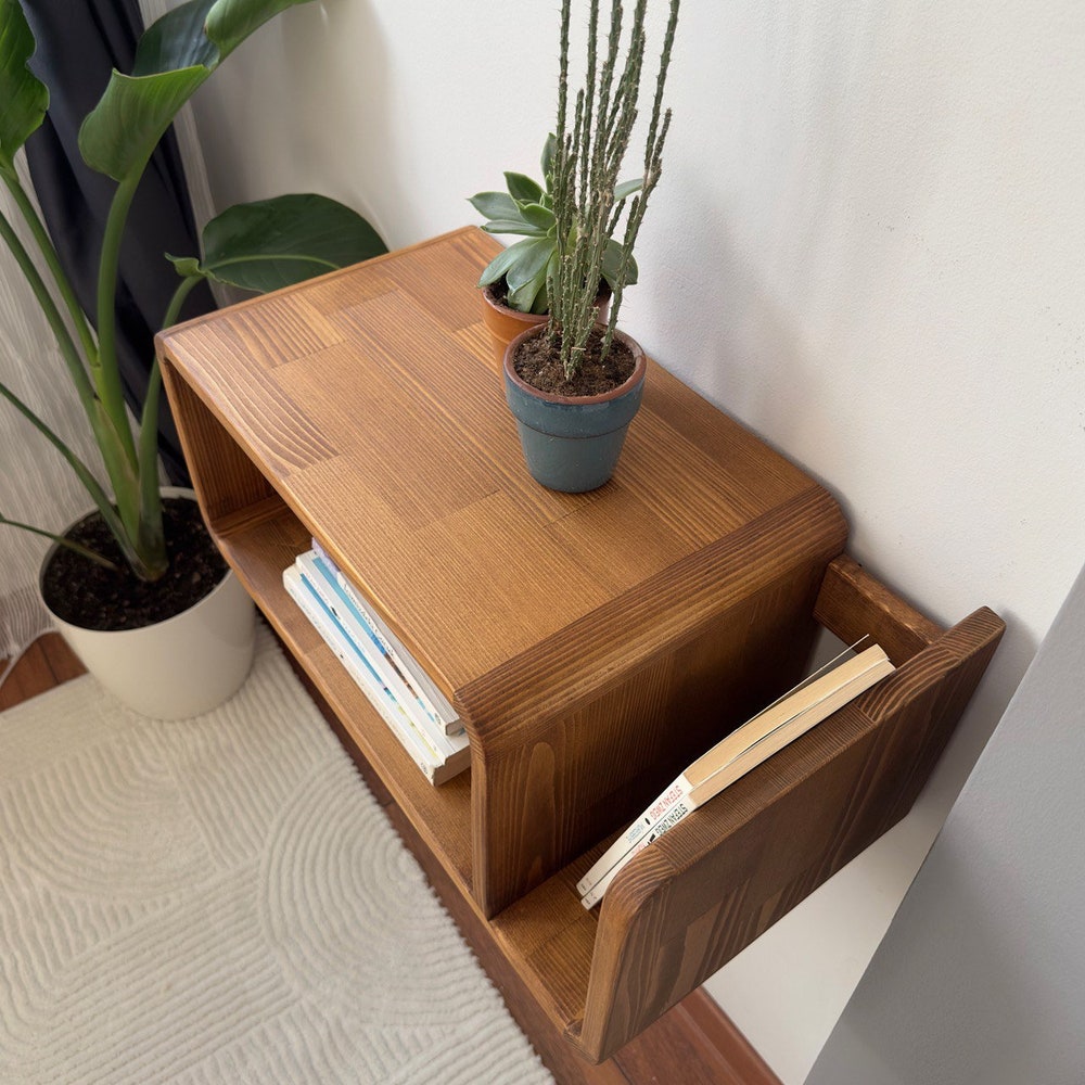 Drawer nightstand,Free shipping,Floating Nightstand,Wall nightstand - Image 4