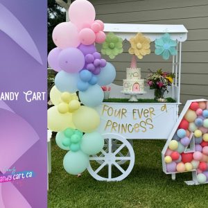 Candy Cart for Party decorations and Birthday Ideas, Vendor Stand Decoration, Wedding Decor