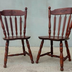 Vintage Dining Chair / Vintage Farmhouse Chair / Farmhouse / Cottage Chair / Massive Chair /Rustic Design / 70's