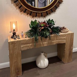 UBUD White Oak Console 12.75” depth
