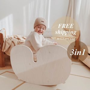 il_1000x1000.6114754667_9puc.jpg Wooden Rocking Horse for Toddler | Montessori Balance Toy for Toddler | NUPPU Rocking Horse