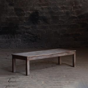 il_1000x1000.6135849186_1xiy.jpg Vintage Reclaimed neem Wood Coffee Table | Rustic Grey finish | Smooth round edges | Easy Customization | Living room Center/Sofa table