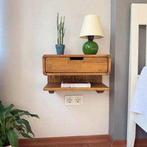 Floating Nightstand,Drawer nightstand,Wall nightstand,Free shipping