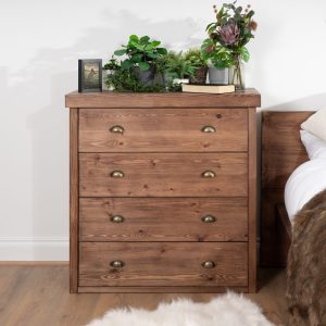 Solid Wood Chest of Drawers | Reclaimed Timber Style