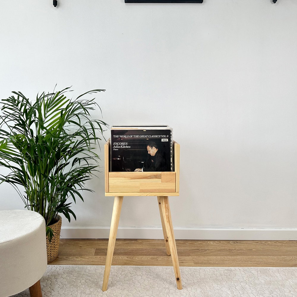 Vinyl Console, Vinyl End Table, Vinyl Cabinet, Vinyl Stand - Image 3