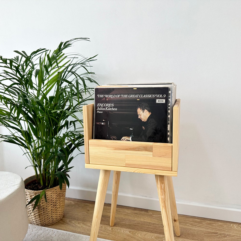 Vinyl Console, Vinyl End Table, Vinyl Cabinet, Vinyl Stand - Image 6