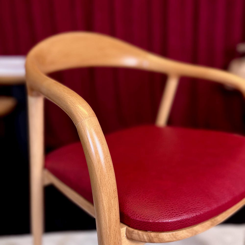 Mid Century Modern Dining Chair, Scandinavian Dining Chair, Dining Room Chair, Wooden Dining Chair, MCM Dining Chair Set of, Designer Chair - Image 4