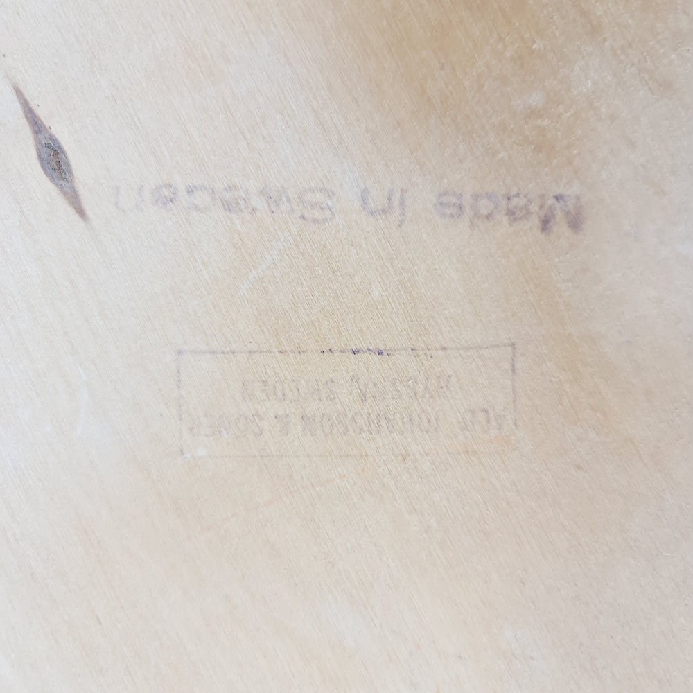 Swedish teak dining chairs by Carl Ekström for Albin Johansson 1960s, set of 6 - Image 11