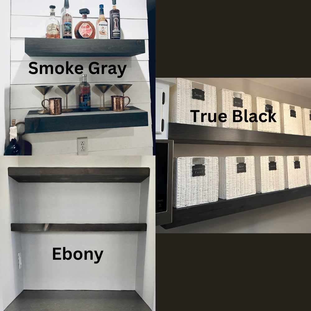 Wood Floating Shelf 2 Inch Thick | 10 Inch Deep | Rustic Shelving | Farmhouse Shelves - Image 10