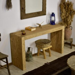 The dresser console table is rustic handmade. Console table Hallway  Dresser Entrancefurniture entryway live edge entry table gift for women