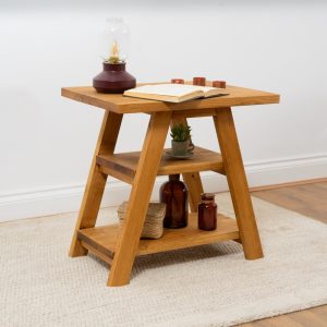 A-Frame Bedside Table | Reclaimed Timber Style