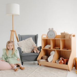 Classroom shelves, Nursery Storage, Playroom Decor, Toddler Bookshelf, Montessori furniture, Storage unit stuff, Preschool Toy display shelf