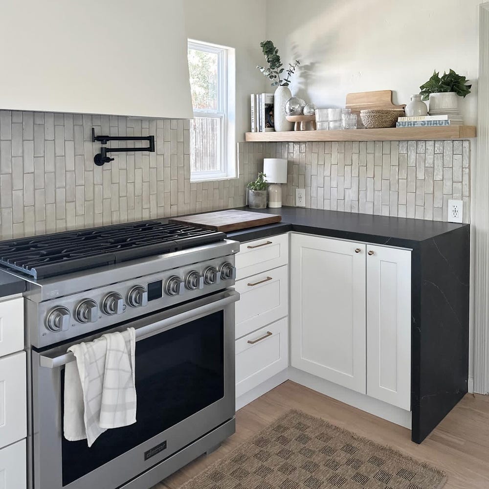 White Oak Floating Shelves, Contemporary Look, White Oak Wood Shelf, FREE Shipping, Easy Install - Image 4