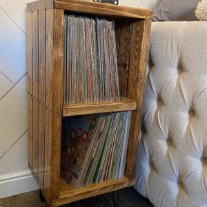 Holder for Vinyl Records Album Storage Record Turntable Shelf Lp Vinyl Record Storage Cabinet Customizable for New Vinyl Collectors