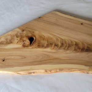 Handcrafted Natural Ash Charcuterie Board with Epoxy Feature
