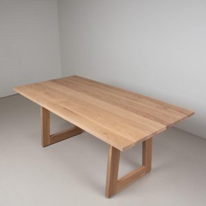 White Oak Dining Table, Custom Oak Kitchen Table, Modern Oak Table, Oak Table Top, Oak Dining Room Tables, Solid Oak Dining Table