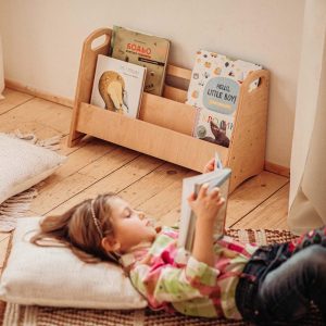 il_1000x1000.6216801704_k9mf.jpg Wooden Montessori Bookshelf for Kids, Playroom Storage Bookcase, Nursery Furniture for Toddlers