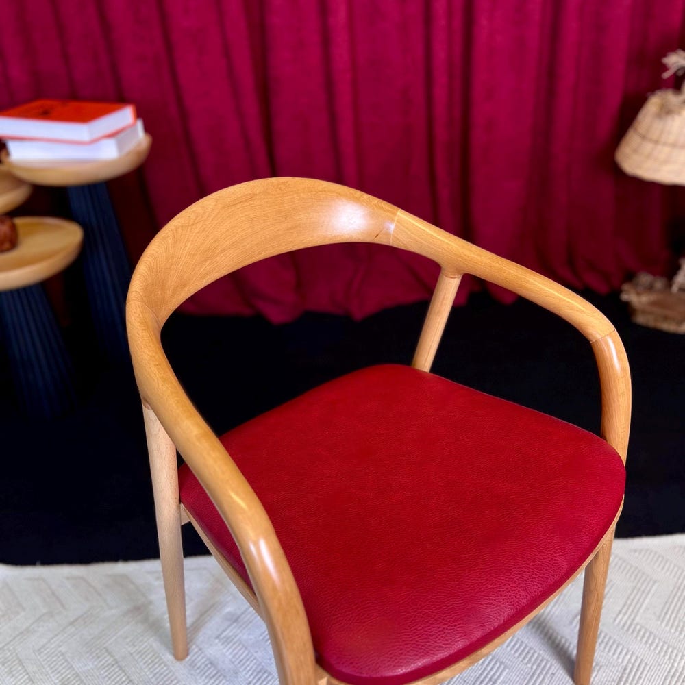 Mid Century Modern Dining Chair, Scandinavian Dining Chair, Dining Room Chair, Wooden Dining Chair, MCM Dining Chair Set of, Designer Chair - Image 6