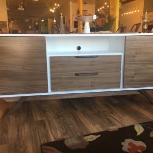 72" Bespoke Media Console - 2 Doors, 2 Drawers - Two Toned