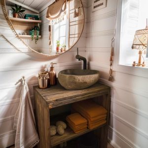 Handcrafted Rustic Barnwood Vanity Bathroom, Custom Rustic Single Sink Vanity, Handmade Reclaimed Farmhouse Vanity, Counter Top Wood Table